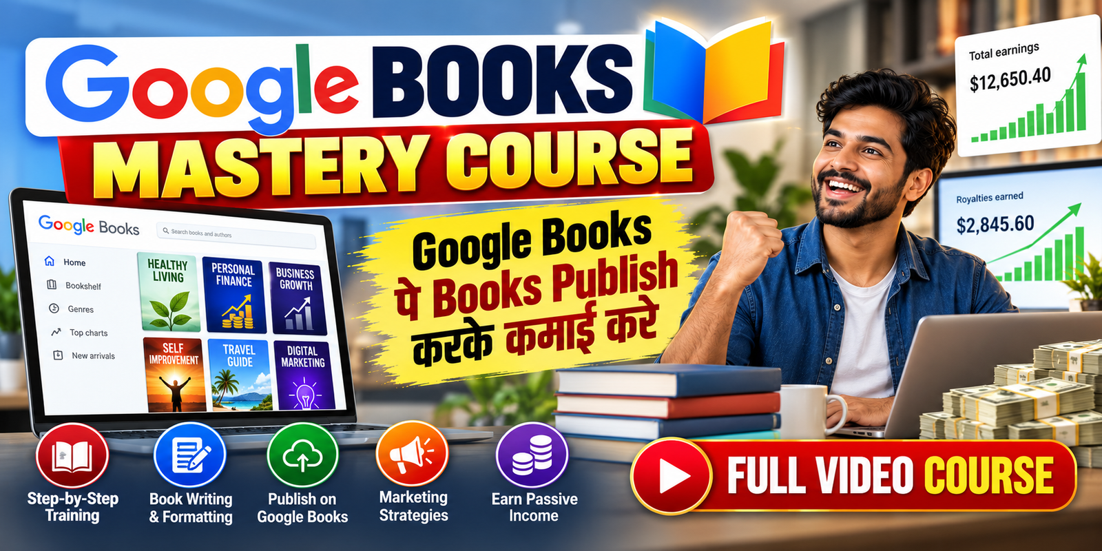 Google Books Mastery Course