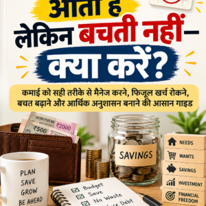 Salary आती है लेकिन बचती नहीं क्या करें